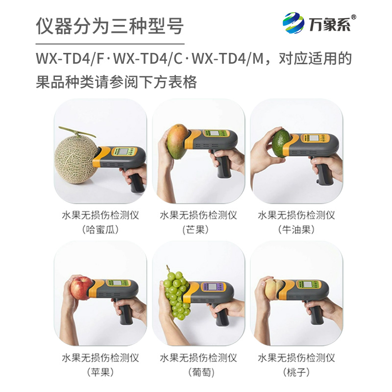 水果的X光眼：便攜式水果糖度無損傷檢測儀