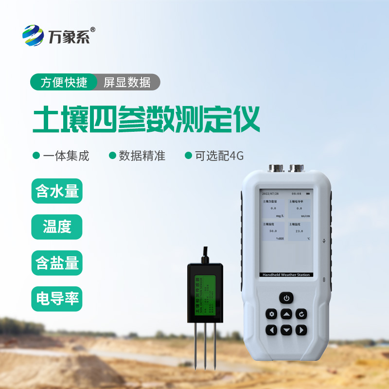 土壤溫濕度鹽分速測儀助力科學(xué)農(nóng)耕